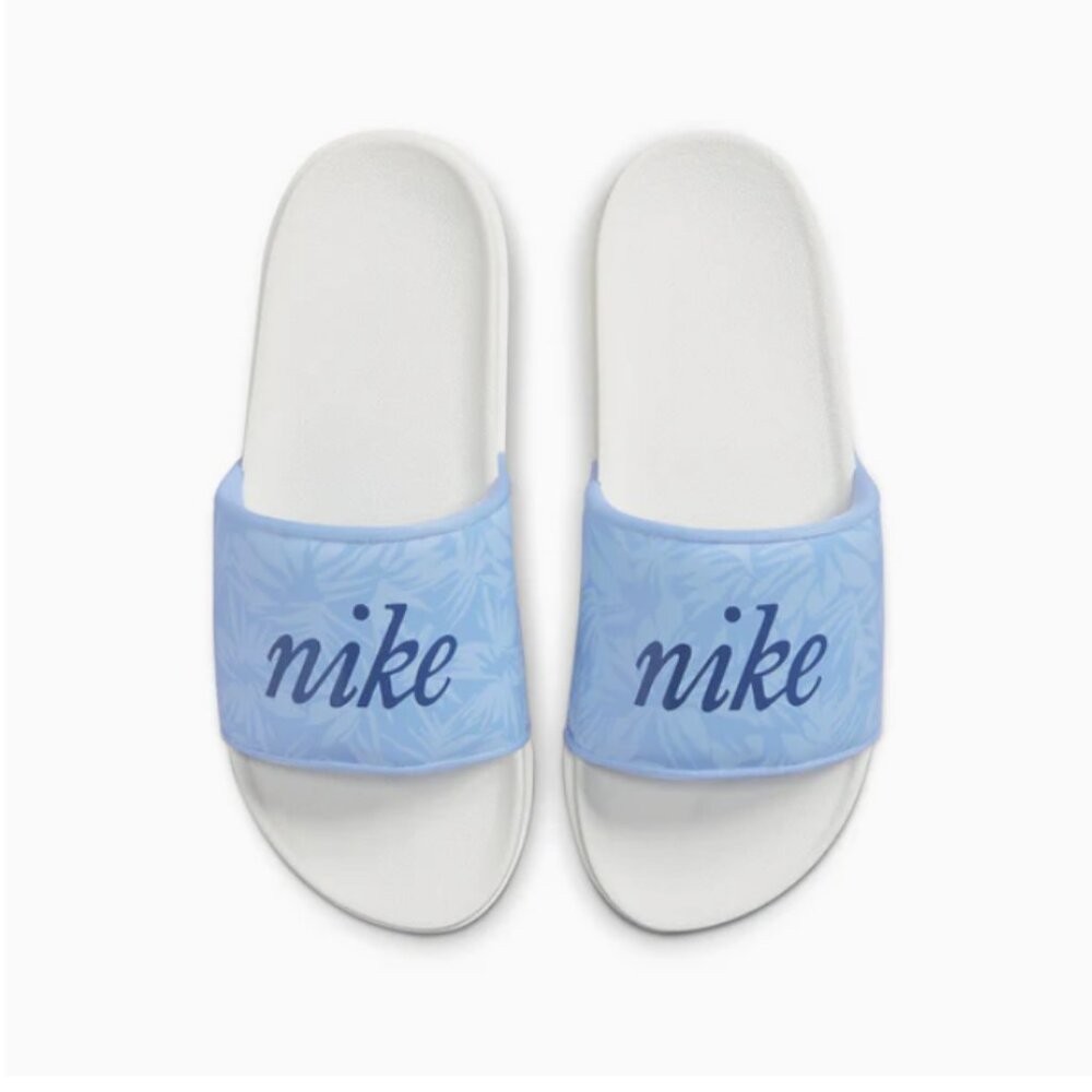 Nike Offcourt Slide Print cobalt bliss/ diffused blue women’s size 11 nwt